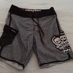 LIMITED EDITION GREENDAY BILLABONG boardshort